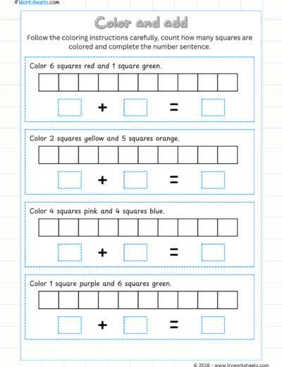 UKG Addition Worksheets – Free Printable Addition Worksheets