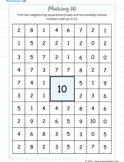 Logical Thinking Worksheets for UKG