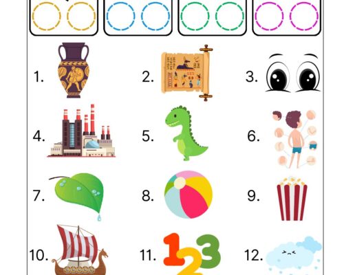 Hindi Worksheets – Identifying Swar 6