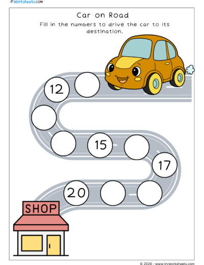 Learning Numbers 11 to 20 – Missing Numbers