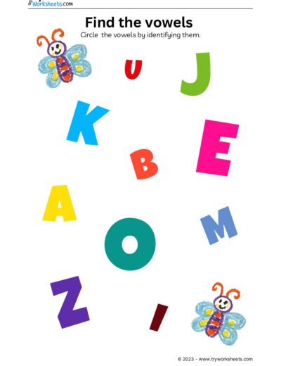 Find the vowels