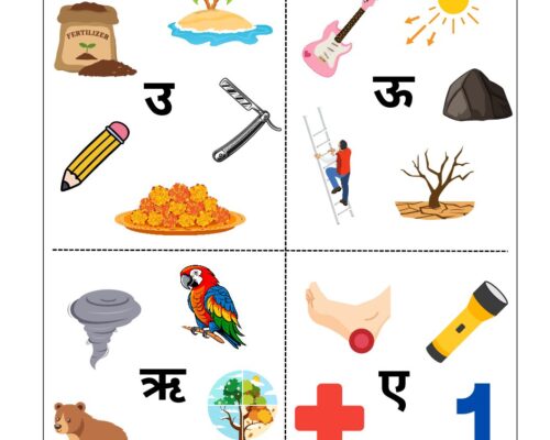 Hindi Worksheets – Identifying Swar 2